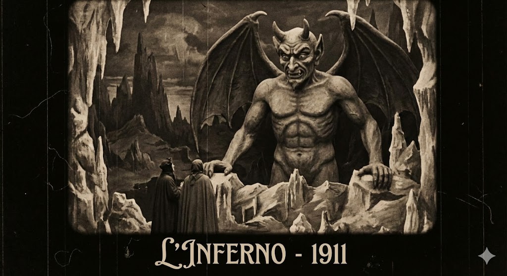 Scene mitologiche con effetti visivi da L'inferno (1911)