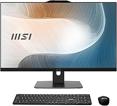 Il PC All-in-One MSI Modern AM272P sulla scrivania di un ufficio moderno