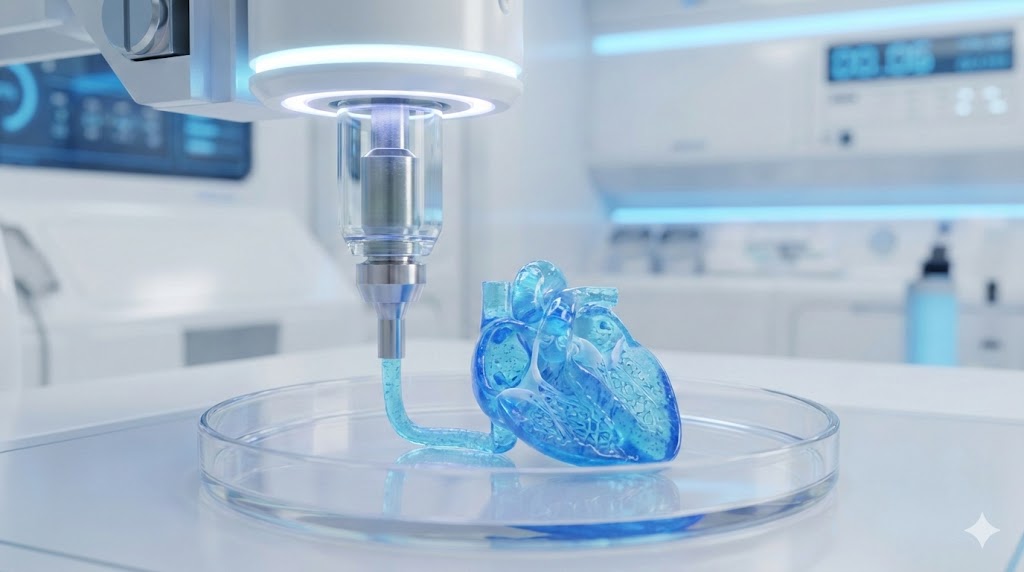 Organi stampati che evolvono nel tempo