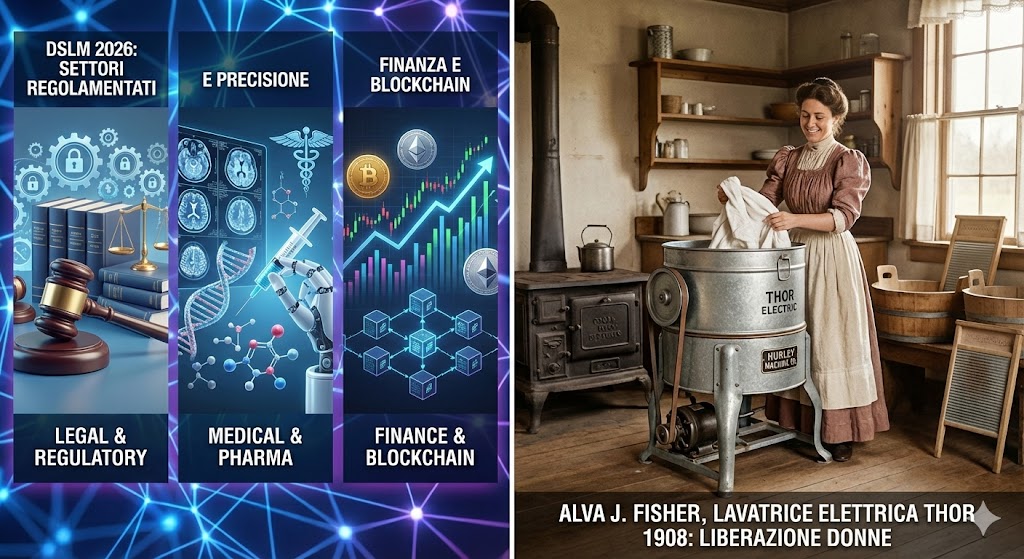 Modelli linguistici AI specializzati per settori legale, medico e finanziario con conformit� normativa integrata e terminologia tecnica precisa