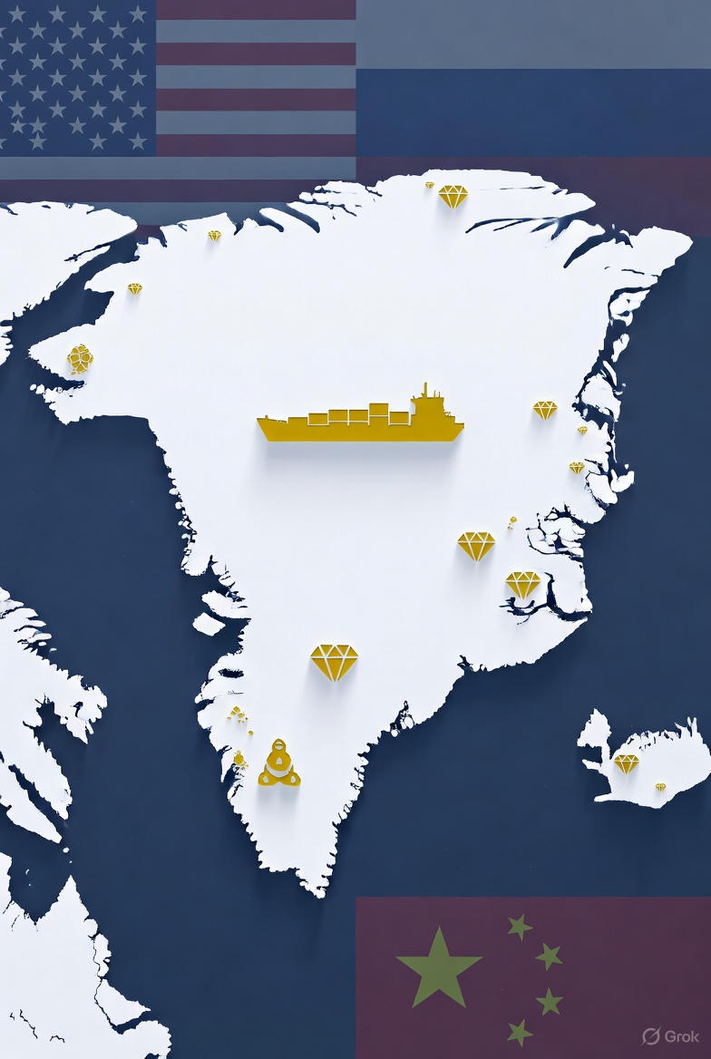 Groenlandia: ghiacci, risorse e interessi geopolitici
