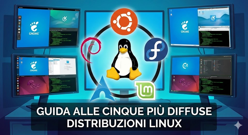 Le principali distribuzioni Linux e le loro caratteristiche distintive