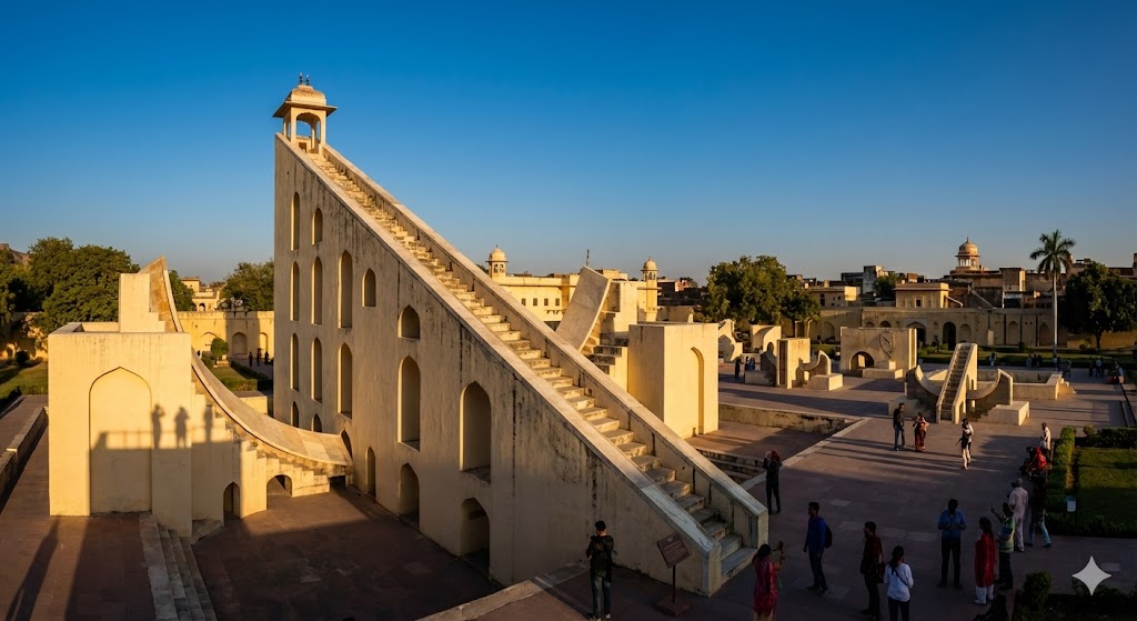 Gli strumenti astronomici in muratura del Jantar Mantar di Jaipur, India, patrimonio UNESCO dell'umanit�