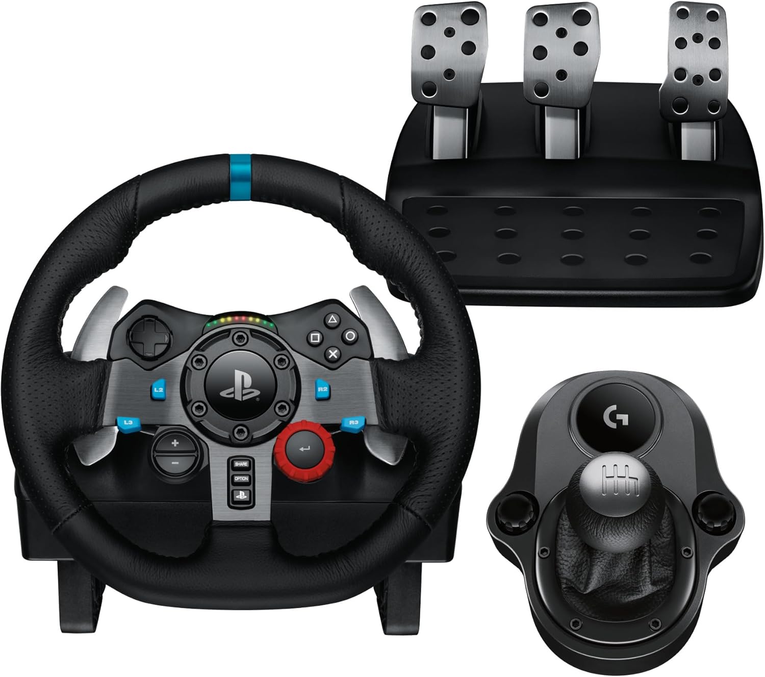 Il volante da corsa Logitech G29 SE con pedaliera in metallo