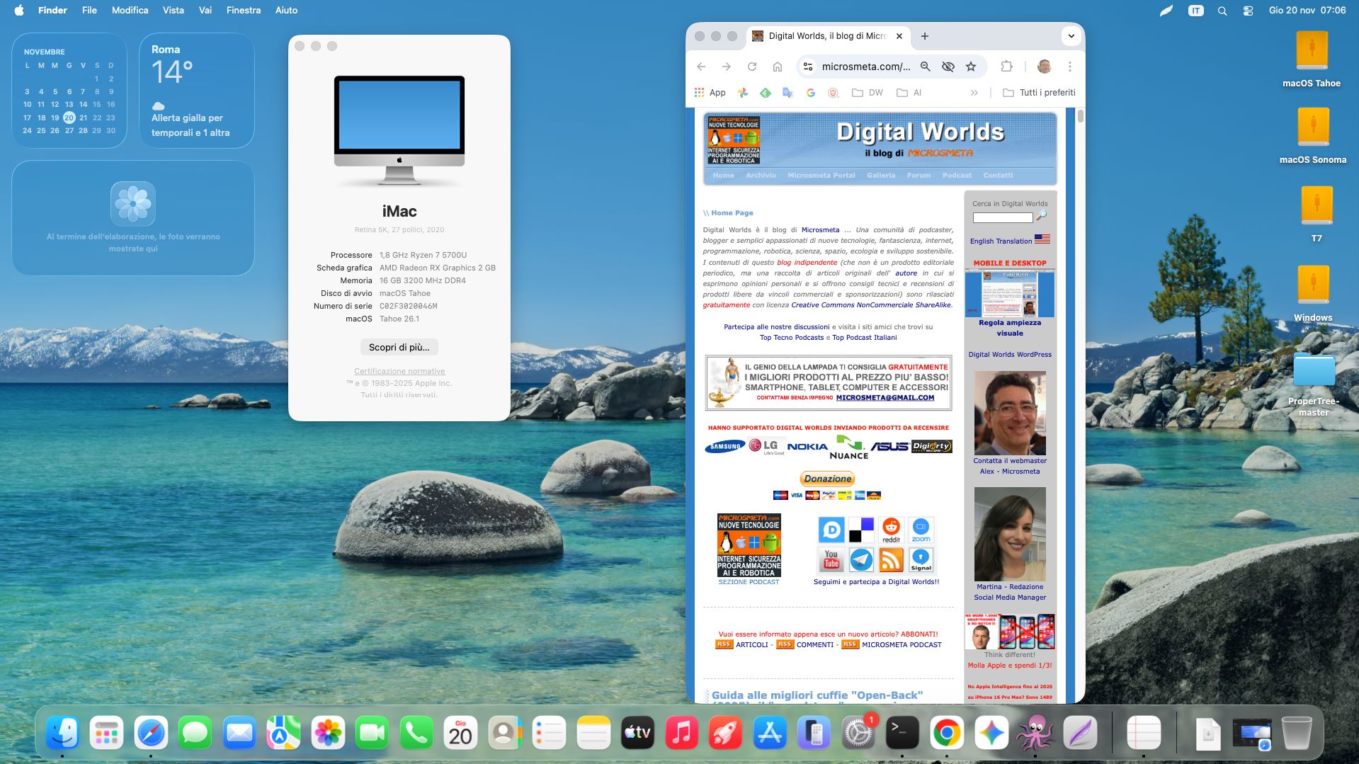 PC con macOS installato