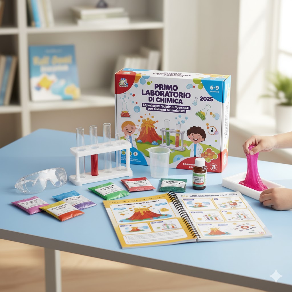I migliori kit del 'piccolo chimico' per ragazzi 2026