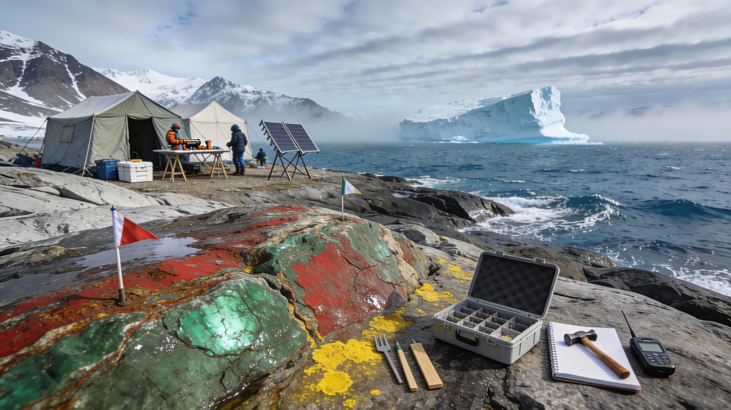 Sito di estrazione potenziale per terre rare in Groenlandia