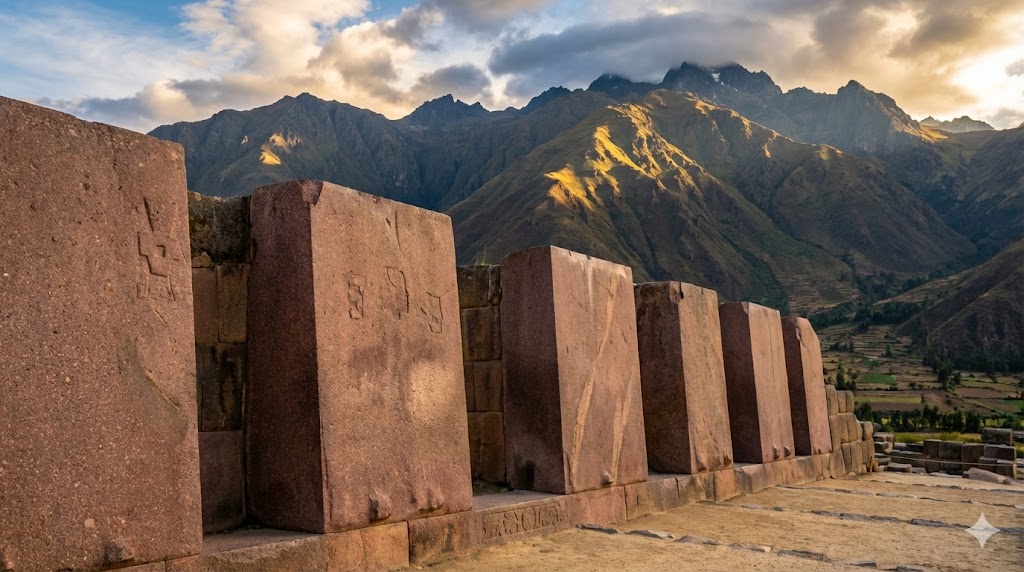 Il Muro dei Sei Monoliti nel Tempio del Sole