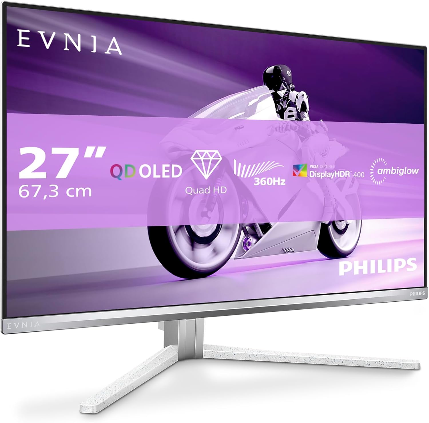 Philips Evnia 27M2N8500 monitor gaming QD-OLED