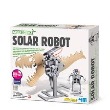 Recensione del kit scientifico 4M Robot Dinosauro Solare