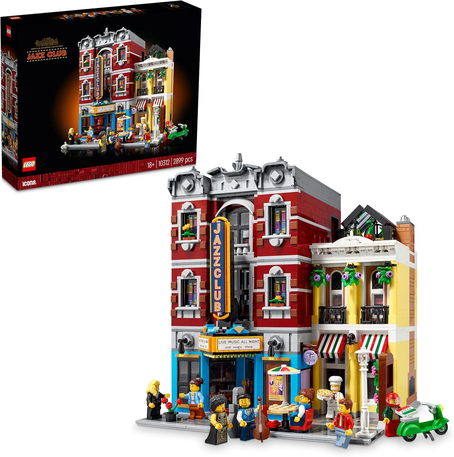 Recensione del set LEGO Icons Edifici Modulari Jazz Club (10312)