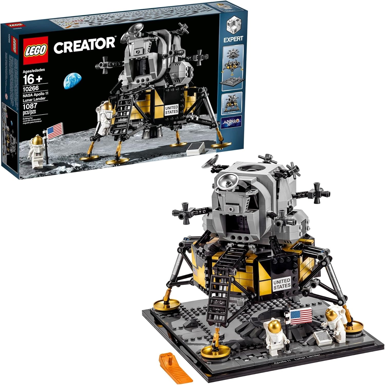 Recensione del set LEGO Icons NASA Apollo 11 Lunar Lander (10266)