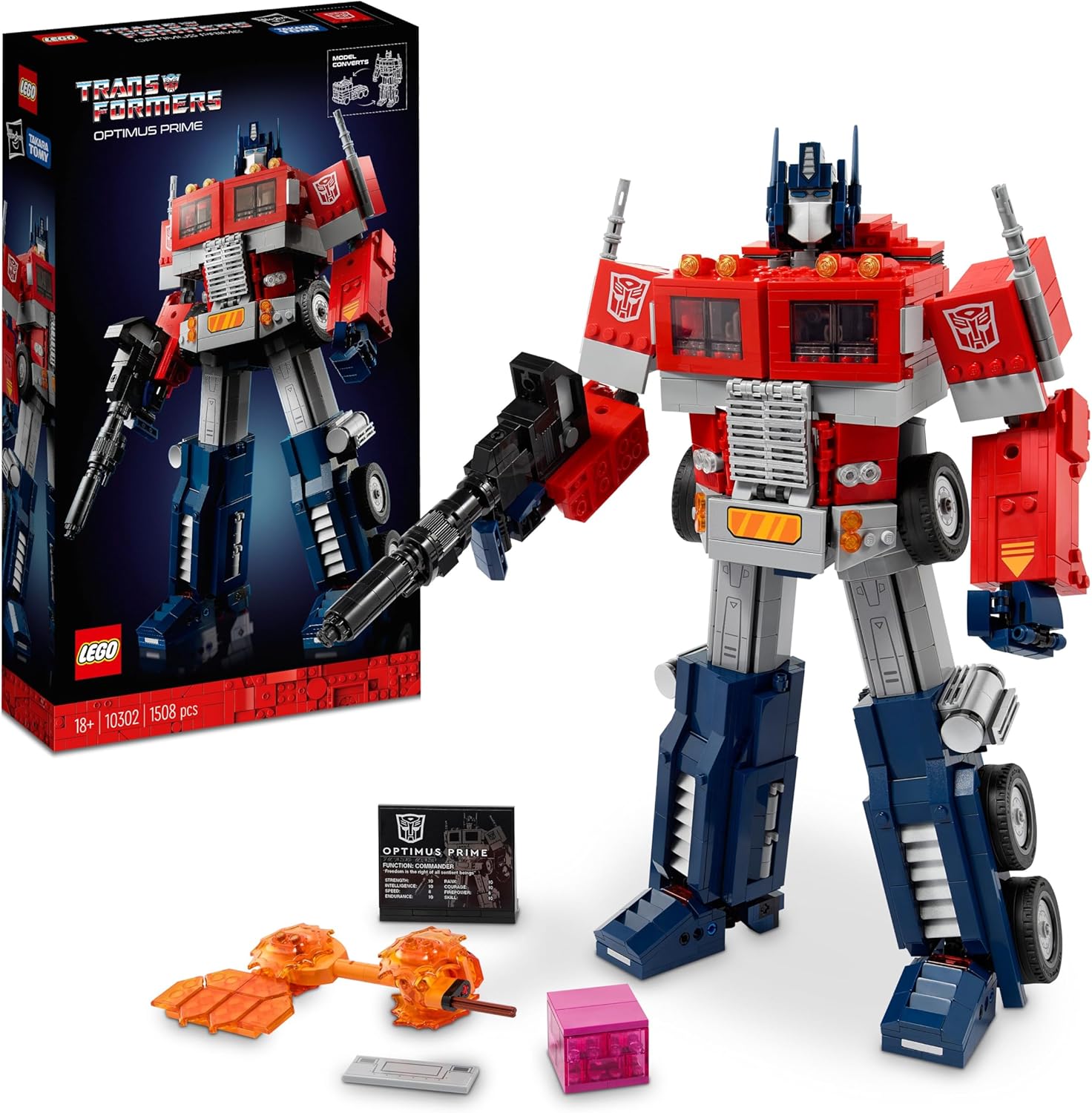 Recensione del set LEGO Icons Transformers Optimus Prime (10302)