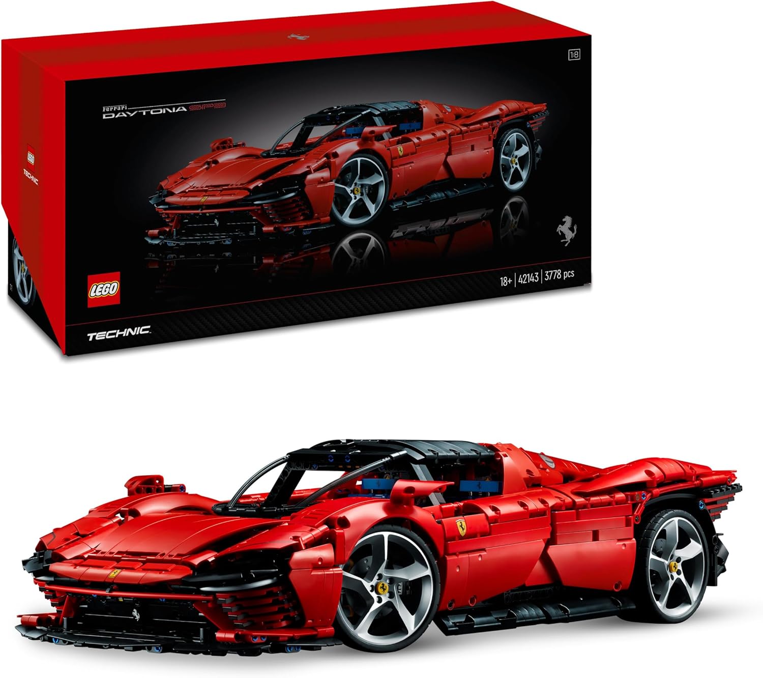Recensione del set LEGO Technic Ferrari Daytona SP3 (42143)