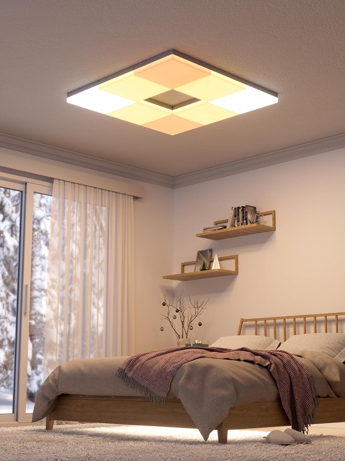 Recensione dei pannelli LED da soffitto Nanoleaf Skylight (2025)