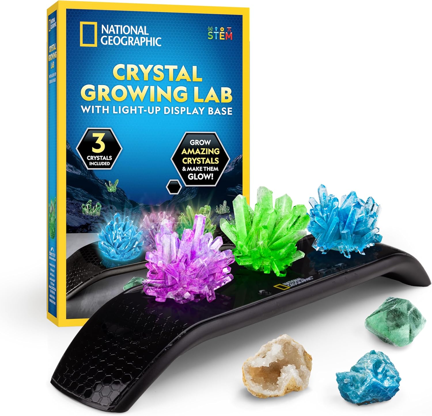 Recensione del kit scientifico National Geographic per far crescere i cristalli
