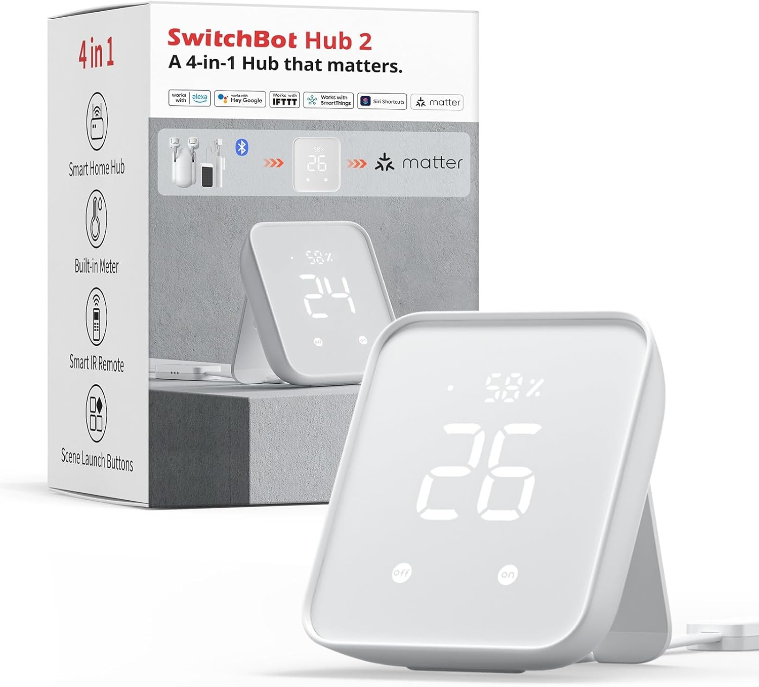 Recensione dello SwitchBot Hub 2 con sensore di temperatura
