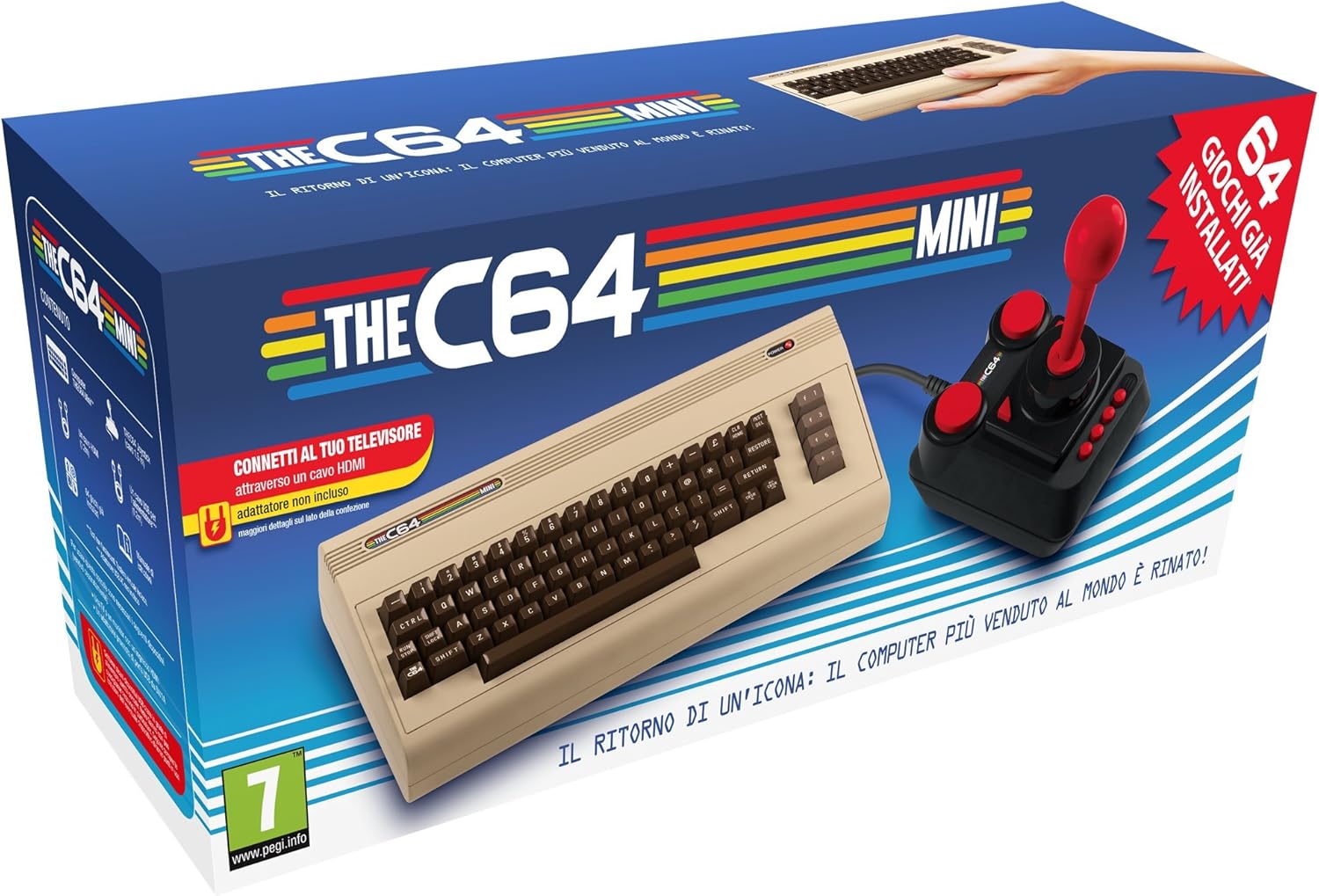 Recensione della console The C64 (Commodore 64 Mini/Maxi)